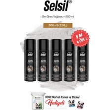 Selsil 5 Al 4 Öde, 500 Ml, Sıvı Gres Yağlayıcı ve Rosie Pamuk