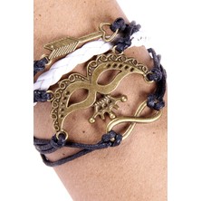 Maskeli Balo Figürlü Salaş Unisex Bileklik 2571-2608