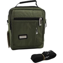 Seventeen Su Geçirmez Kumaş El ve Omuz Çantası 2248 (Haki)