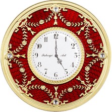 Rimagold Rimagold Kırmızı Masa Saati Gümüş Sikke Coin