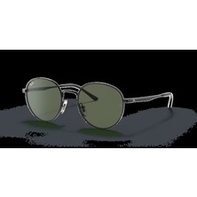 Ray-Ban RB3681 002/71 Güneş Gözlüğü Metal Çerçeve UV Filtreli Yeşil Cam ile Siyah Renk