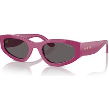 Vogue VO5585S 316087 54 Kadın Güneş Gözlüğü Pembe Çerçeve Mineral Cam