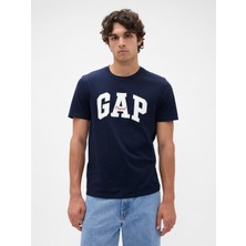 Gap Erkek Lacivert Everyday Soft Gap Logo T-Shirt