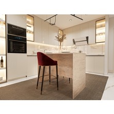 %100 Mdflam 120CM Mutfak Adası Yemek ve Bar Masası Ma-03