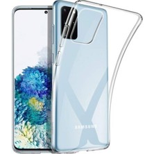 Piyasa Sepeti Samsung Galaxy S20 Ultra Premium Silikon Kılıf Şeffaf