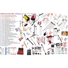 550 Parça Pdr Boyasız Göçük Onarım Seti Profesyonel Full + Full Set