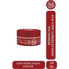 Redone Aqua Wax Kırmızı 50 ml | Güçlü Tutuş ve Yoğun Parlaklık Sağlayan Seyahat Boy Wax