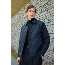 Erkek Basic Mont Ceket Siyah