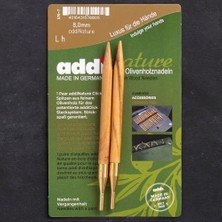 Addi Nature Olive Wood Click 8mm 13cm Misinalı Şiş