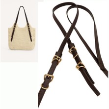 Angel Çanta Aksesuar Koyu Kahve Renk Nez Model Çanta Sapı