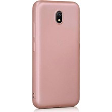 Xiaomi Redmi 9A Premium Silikon Kılıf Rose Gold