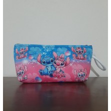 Owl Bag Stitch And Lilo Desenli Kalemlik - Makyaj Çantası