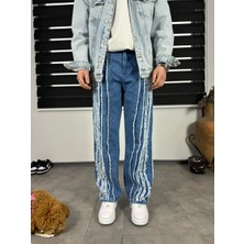 Mavi Püsküllü Premium Baggy