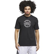 Adidas Performance JX1745 Basketball Emblem Graphic Tişört