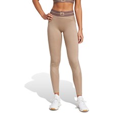 Adidas Hyg Rib 1/1 L Kadın Antrenman Taytı JY2068 Krem