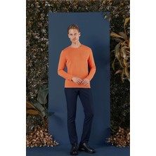 Ts 870 Slim Fit Oranj Spor T-Shirt