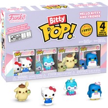 Funko Bitty Pop: Sanrio- Hello Kitty 4'lü Paket  Chase