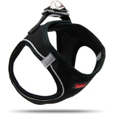 Tailpetz Air-Mesh Harness Köpek Göğüs Tasması Large Siyah