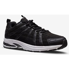 Lescon Pace Runner Unisex Koşu ve Spor Ayakkabısı Siyah