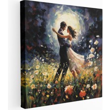 Popcas Ay Işığında Serenat Kanvas Tablo