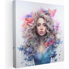 Popcas Sisli Orman Kanvas Tablo