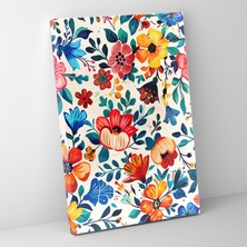 Popcas Frida Kahlo Tarzı Kanvas Tablo - Duvar Sanatı Ev Dekorasyonu