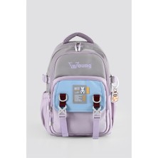 Ççs Ortopedik ve Suya Dayanıklı Mor Okul Sırt Çantası (51944)