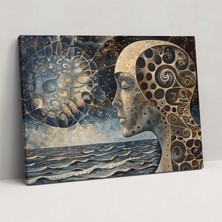 Popcas Michelangelo Zamansız Güzellik Kanvas Tablo - Michelangelo Kanvas Duvar Sanatı Duvar Dekorasyonu