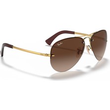 Ray-Ban RB3449 001/13 59  Unısex Güneş Gözlüğü