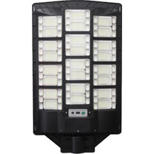 1200 Watt Çok Kaliteli, Kumandalı, Güneş Enerjili, Fotoselli, Sensörlü, 3 Modlu Solar Bahçe Armatürü