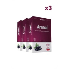 Aranol Aronya Trans Resveratrol 30 Kapsül X3 Adet