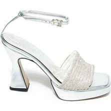 Bestello Taşlı Neolit Taban Kalın Topuklu Ayakkabı 331-887 Kadın Ayakkabı