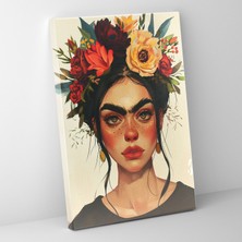Popcas Frida Kahlo Tarzı Duvar Dekorasyonu - Duvar Sanatı Ev Dekorasyonu Frida Kahlo Tarzı