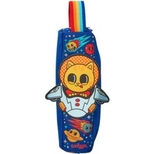 Smiggle Ready Set Go Teeny Tiny Character Pencil Case Navy 456970