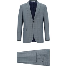 Kiğılı 6 Drop Regular Fit Standart Kesim Ekose Takım Elbise