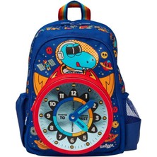 Smiggle Ready Set Go Junior Character Backpack Navy 456974