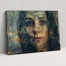 Popcas Leonardo Da Vinci Mona Lisa Portresi Kanvas Tablo - Duvar Sanatı