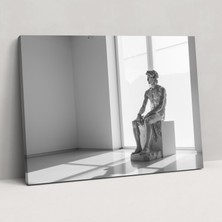 Popcas Modern Michelangelo Kanvas Tablo - Michelangelo Duvar Sanatı Kanvas Tablo Sanatı