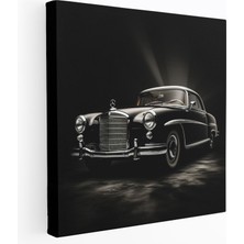 Popcas Mercedes Duvar Sanatı - Mercedes Kanvas Tablo Duvar Dekorasyonu Otomobil Tutkunları