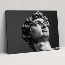 Popcas Michelangelo Duvar Dekorasyonu - Ev Dekorasyonu Duvar Sanatı Kanvas Tablo