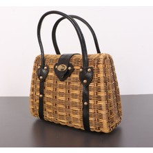 Mylamp Mybag Rattan Çanta 32 X14 X23 cm