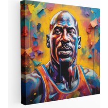 Popcas Micheal Jordan Duvar Dekorasyonu - Şehir Efsanesi - Micheal Jordan Kanvas Duvar Sanatı Şehir Sanatı