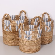 Mylamp Efes Makromeli Doğal Abaka 3 'lü Set