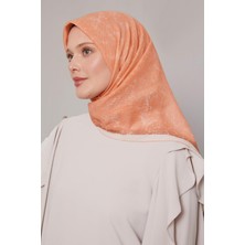 Somon Batik Desen Pamuk Eşarp