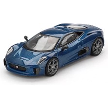 Mini Gt 1/64 Jaguar C-X75 Blue
