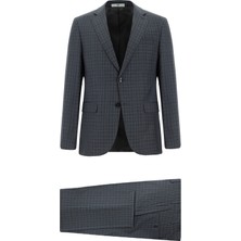 Kiğılı 6 Drop Regular Fit Standart Kesim Ekose Takım Elbise