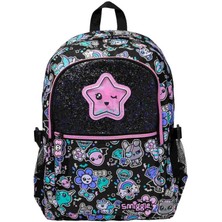 Smiggle Trailblazer Classic Attach Backpack  Black-Mix 456997