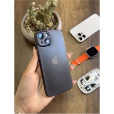 iPhone 15 Uyumlu Süper Ince Mat Ultra Thin Silikon Kılıf