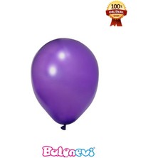12’’ Baskı Balonu Metalik  Violet 100’ Lü