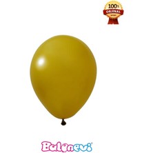 12’’ Baskı Balonu Hardal 100’LÜ